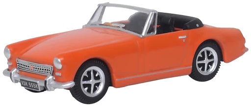 Oxford Diecast 76MGM001 - MG Midget MkIII Blaze Orange