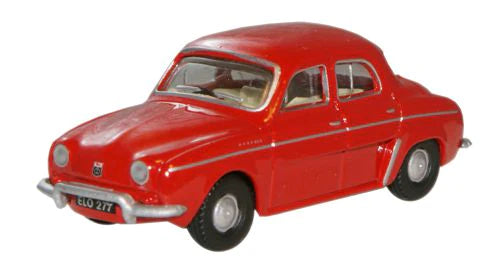 Oxford Diecast 76RD004 - Red Renault Dauphine