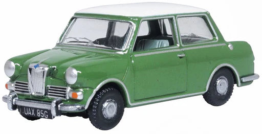 Oxford Diecast 76RE003 - Riley Elf Cumberland Green/old English White