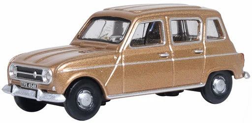 Oxford Diecast 76RN004 - Renault 4 Marron Glace