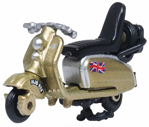 Oxford Diecast 76SC004 - Scooter Gold