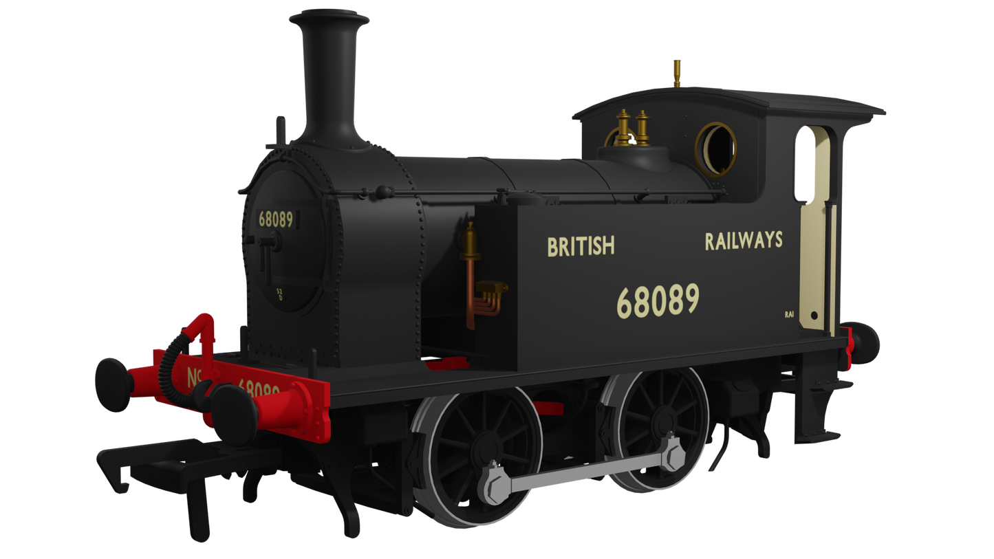 Rapido Trains UK 932009 - LNER Y7 British Railways Black No.68089 DC/Silent