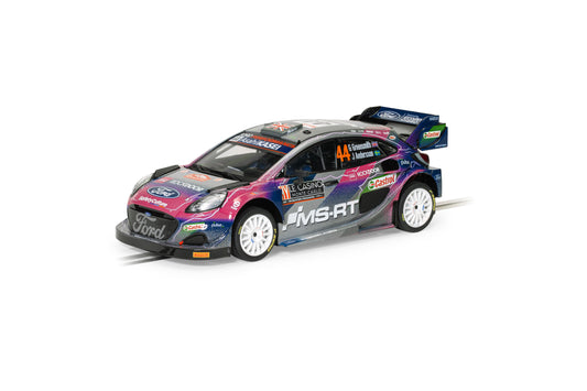 Scalextric C4449 - Ford Puma Rally1 Gus Greensmith 2022 Monte Carlo Rally