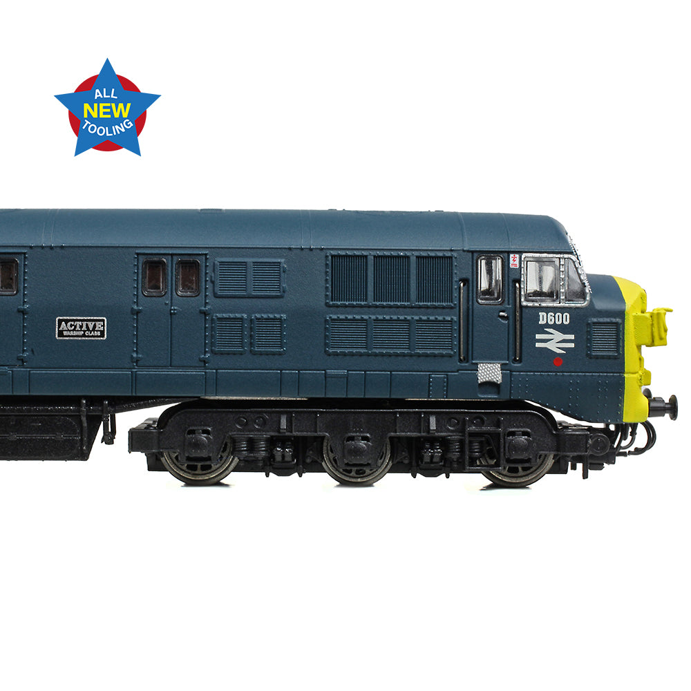 EFE Rail E84522 - Class 41 Warship 'Active' D600 BR Blue Split Headcode