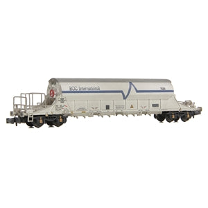 EFE Rail E87534 - PBA Tiger Wagon TRL 11616 ECC International White (W)