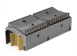 Peco NB-80 - Manyways Lineside Kit Train Shed Unit