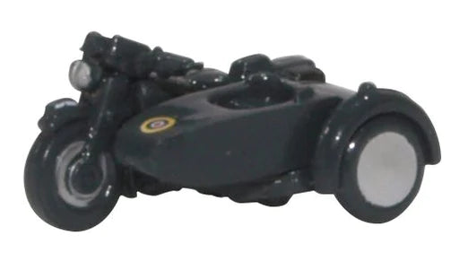 Oxford Diecast NBSA008 - Motorbike and Sidecar RAF Blue