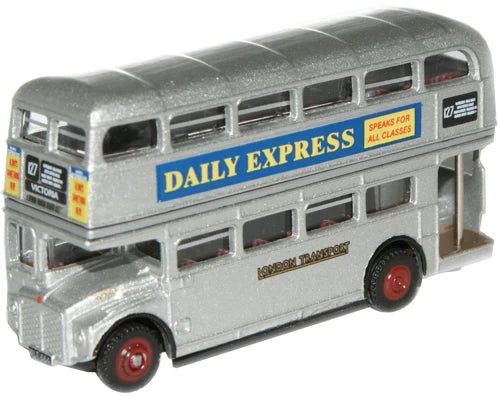 Oxford Diecast NRM010 - RM664 Silver Lady Routemaster Bus