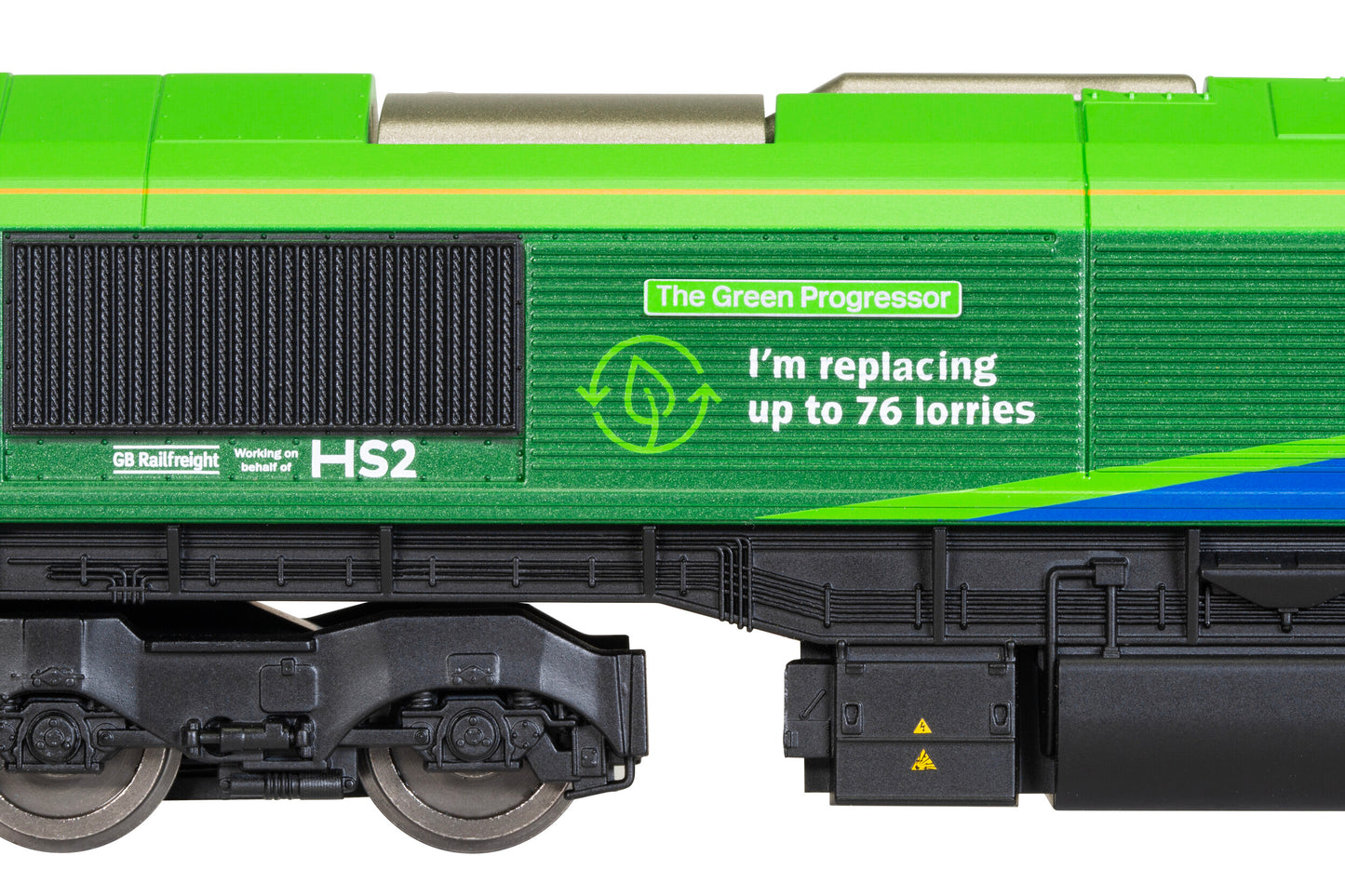Hornby R30151 - GBRf Class 66 Co-Co 'The Green Progressor'  No. 66796