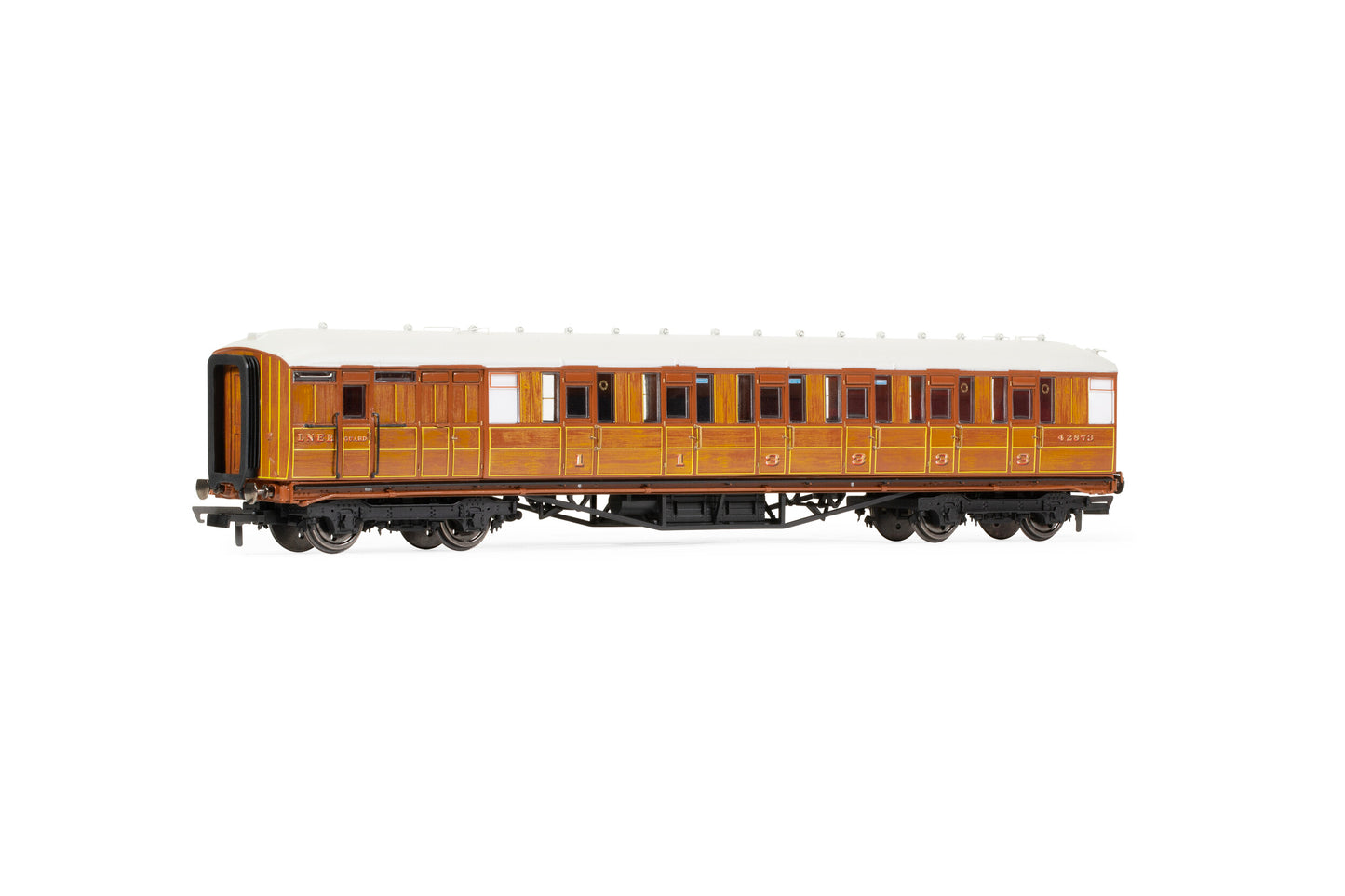 Hornby R4826A - LNER 61ft 6in Gresley Corridor Composite Coach '42873'