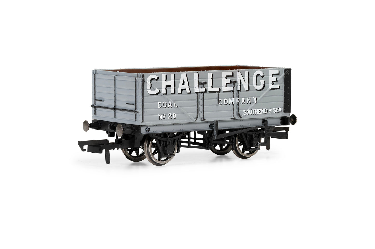 Hornby R60193 - 7 Plank Wagon 'Challenge Coal Co'