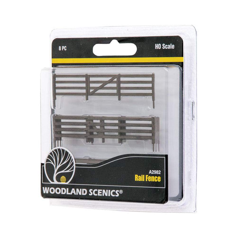 Woodland Scenics A2982 - Rail Fence - HO Scale