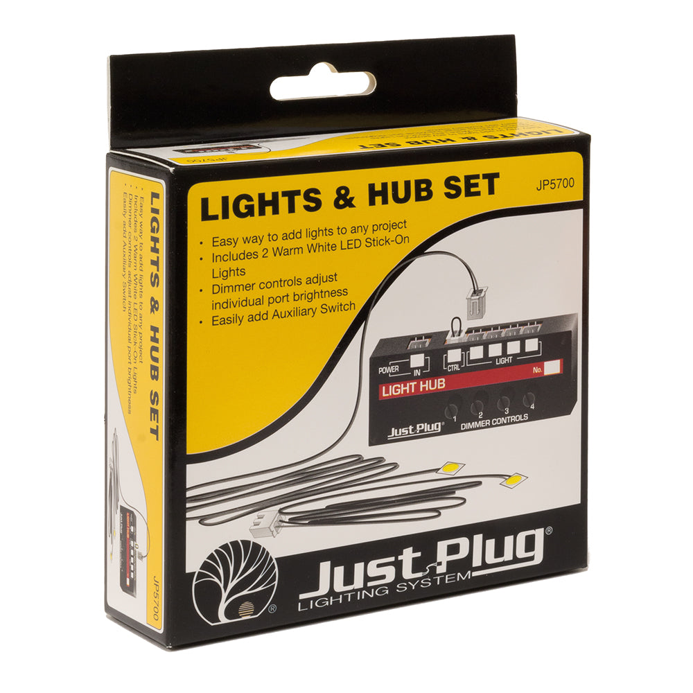Just Plug Lighting 5700 - Lights &  Hub Set