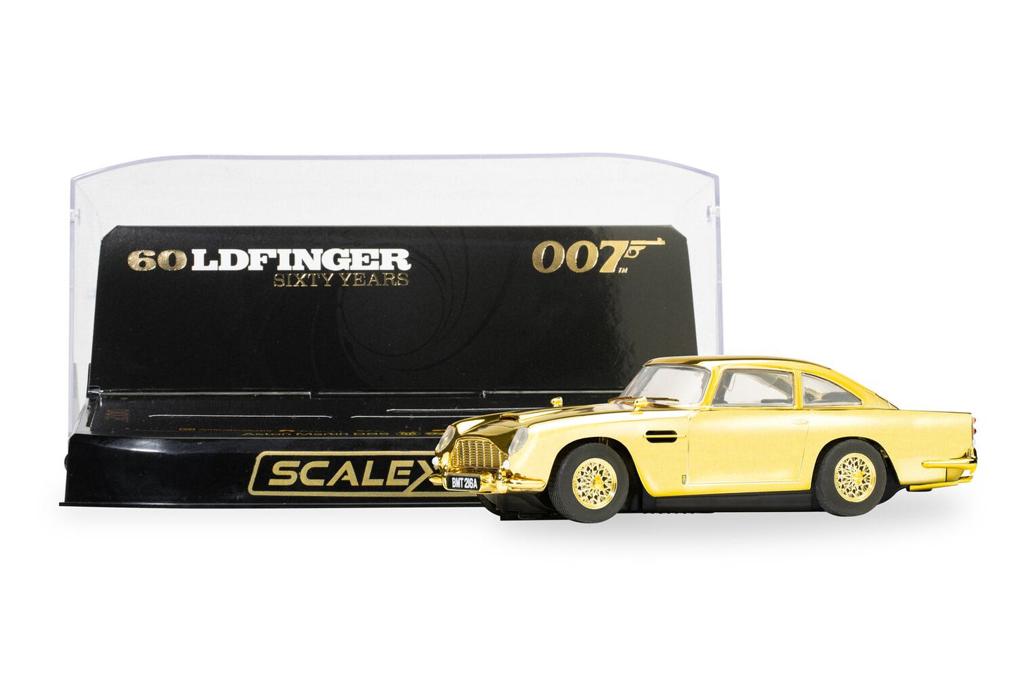 Scalextric C4550A - Aston Martin DB5 - James Bond 'Goldfinger' - Gold Edition