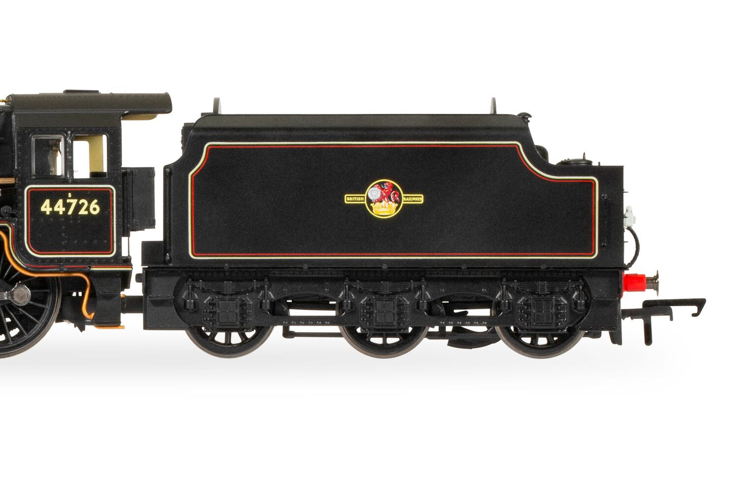 Hornby R30225SS - BR, Stanier 5MT 'Black 5', 4-6-0, 44726 With Steam Generator