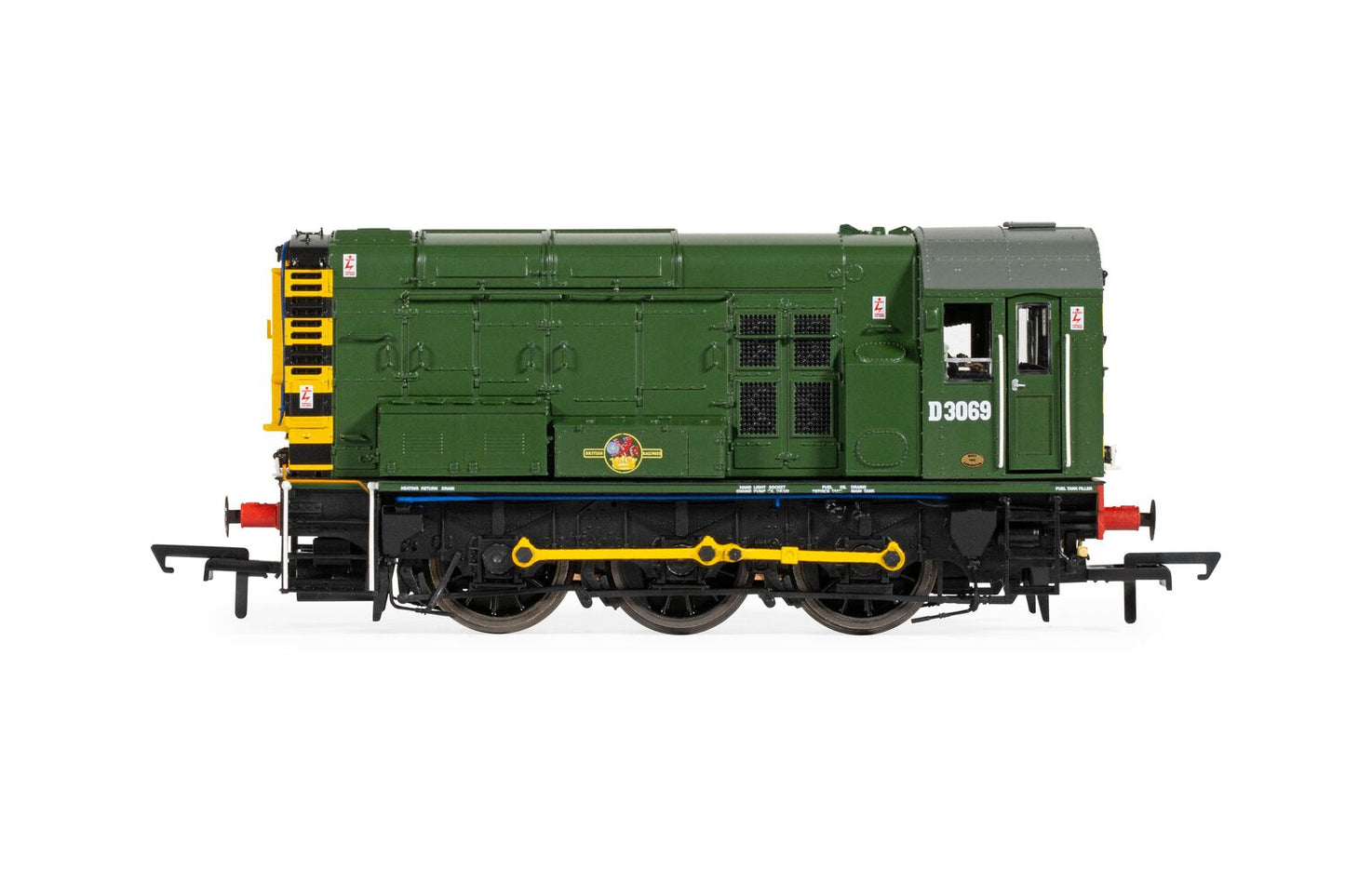 Hornby R30301TXS  - BR, Class 08, 0-6-0, D3069 (Sound Fitted)