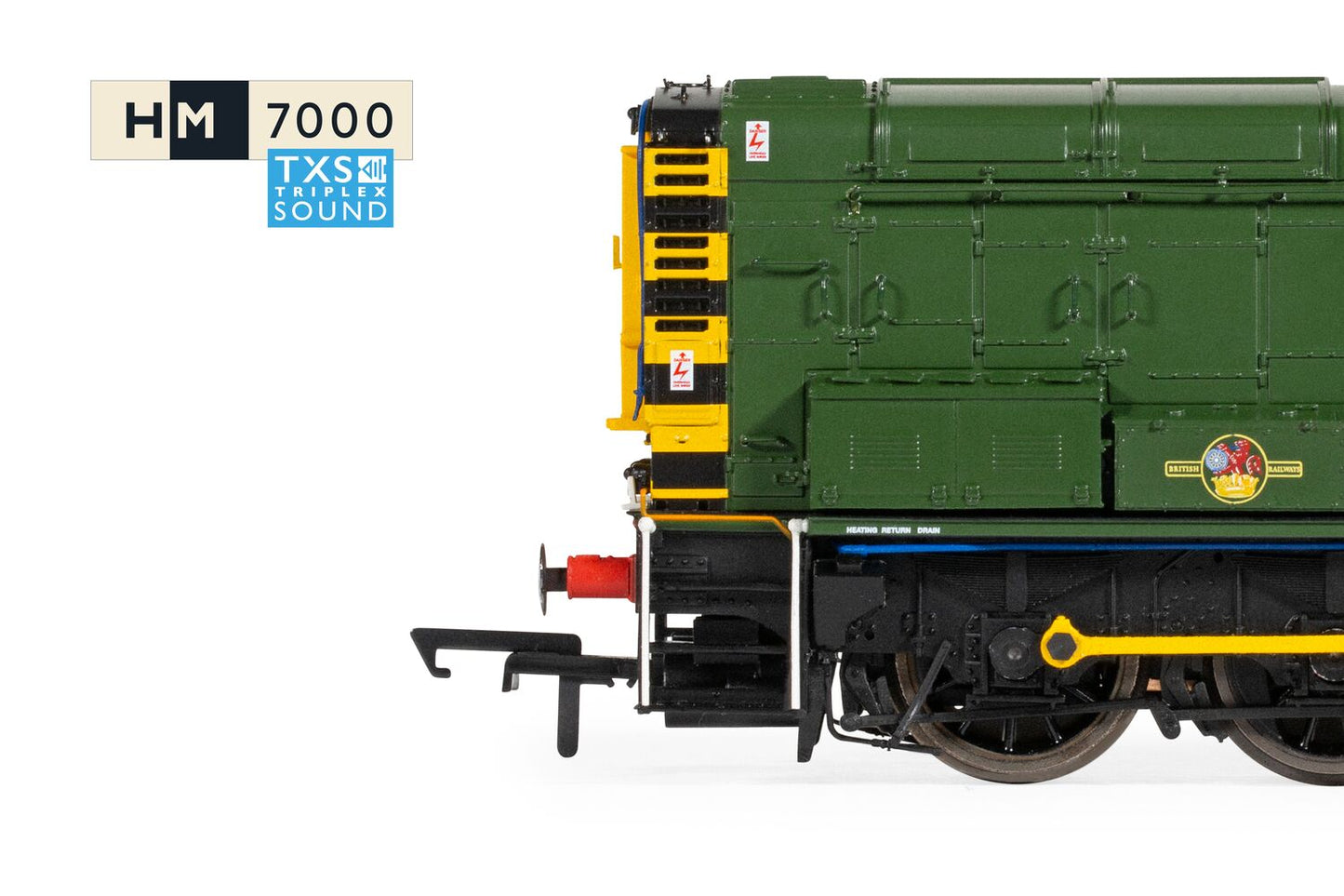 Hornby R30301TXS  - BR, Class 08, 0-6-0, D3069 (Sound Fitted)