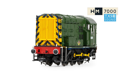 Hornby R30301TXS  - BR, Class 08, 0-6-0, D3069 (Sound Fitted)