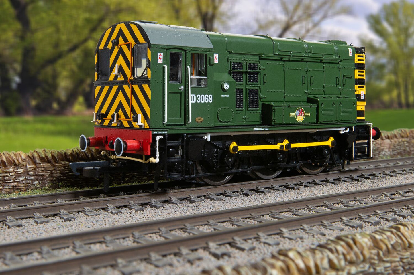 Hornby R30301TXS  - BR, Class 08, 0-6-0, D3069 (Sound Fitted)