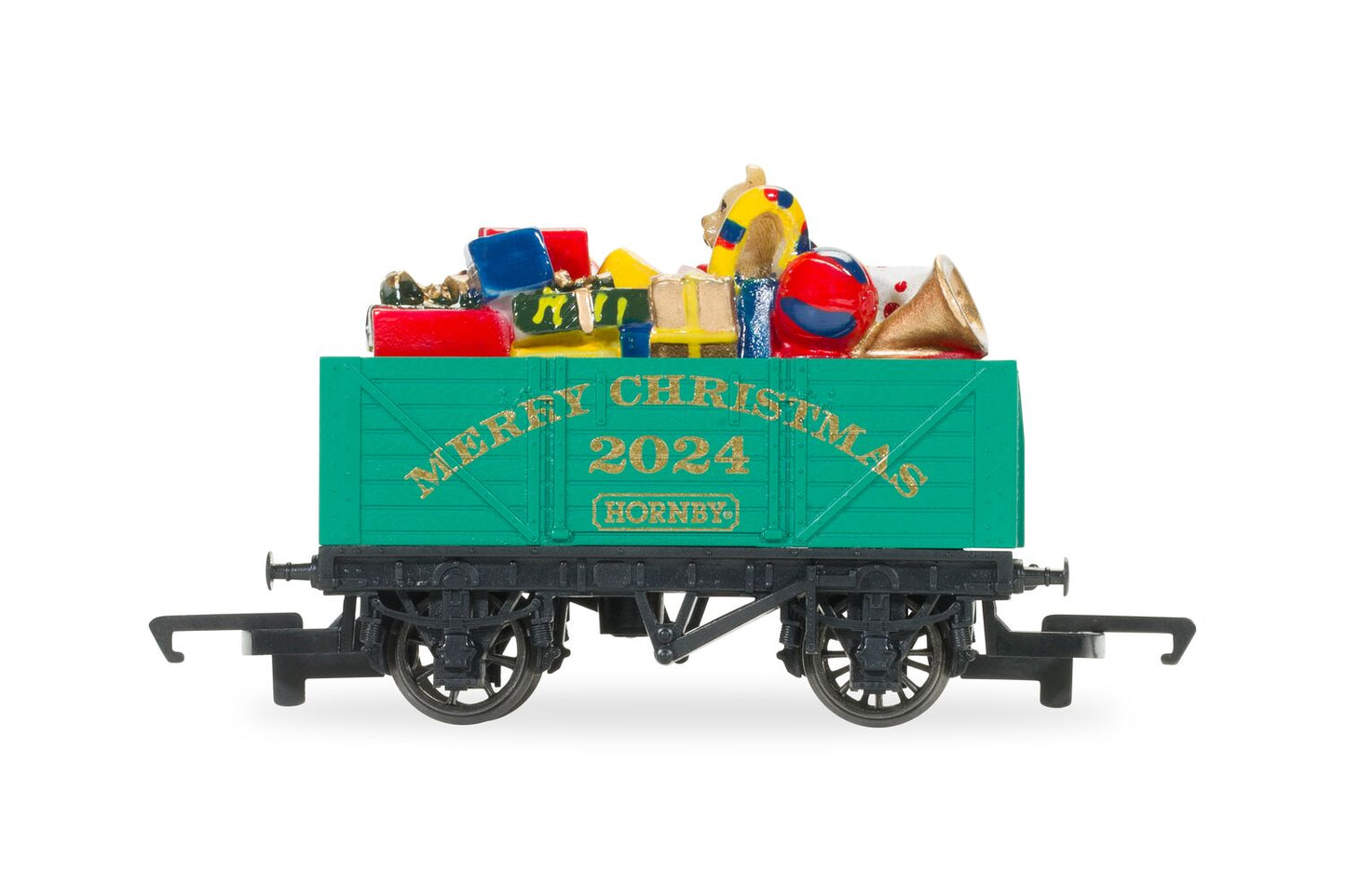 Hornby R60262 - 2024 Christmas 7 Plank Wagon