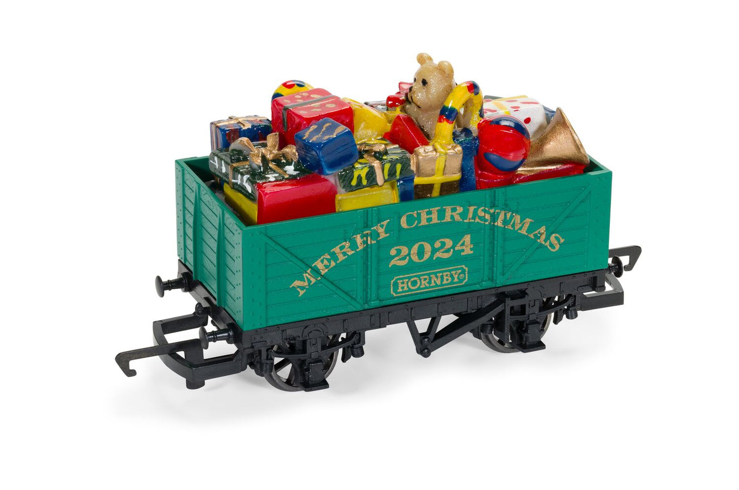 Hornby R60262 - 2024 Christmas 7 Plank Wagon