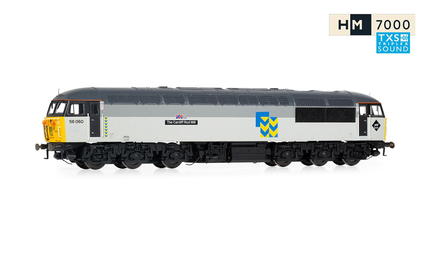 Hornby R30155TXS - BR Railfreight, Class 56, Co-Co, 56060 'The Cardiff Rod Mill' - Era 8 (Sound Fitted)