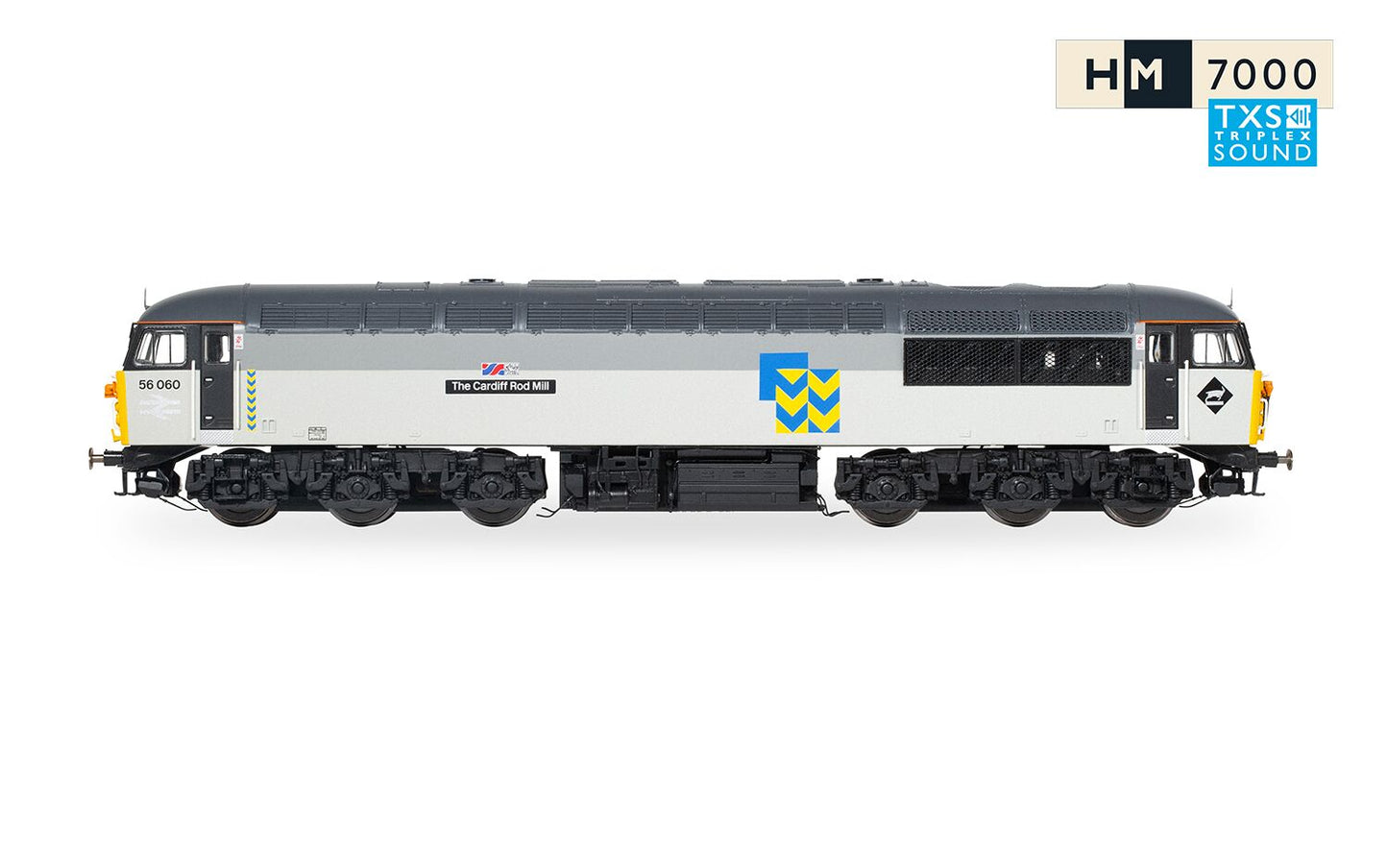 Hornby R30155TXS - BR Railfreight, Class 56, Co-Co, 56060 'The Cardiff Rod Mill' - Era 8 (Sound Fitted)