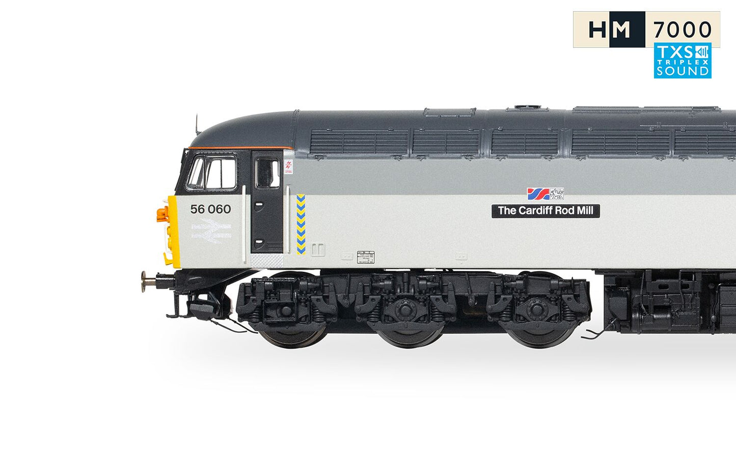 Hornby R30155TXS - BR Railfreight, Class 56, Co-Co, 56060 'The Cardiff Rod Mill' - Era 8 (Sound Fitted)