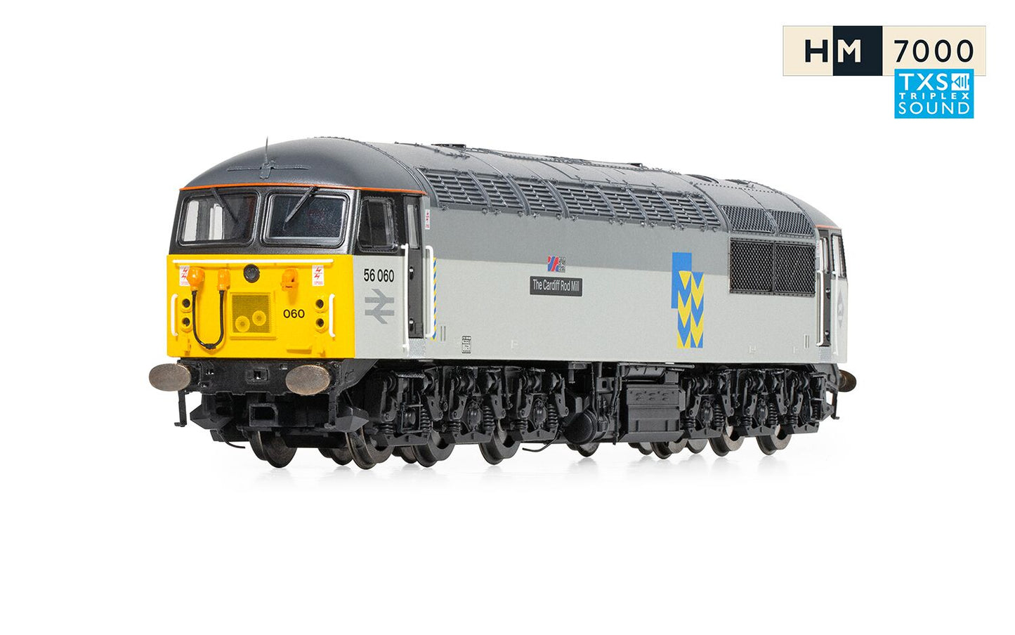 Hornby R30155TXS - BR Railfreight, Class 56, Co-Co, 56060 'The Cardiff Rod Mill' - Era 8 (Sound Fitted)