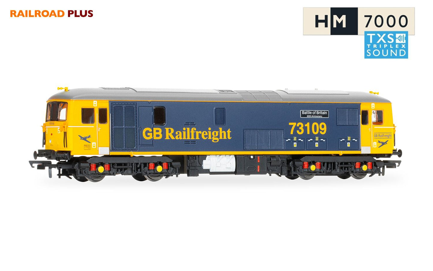 Hornby R30176TXS - GB Railfreight Bo-Bo Class 73 'Battle Of Britain 80th Anniversary' No.73109 (WITH SOUND)