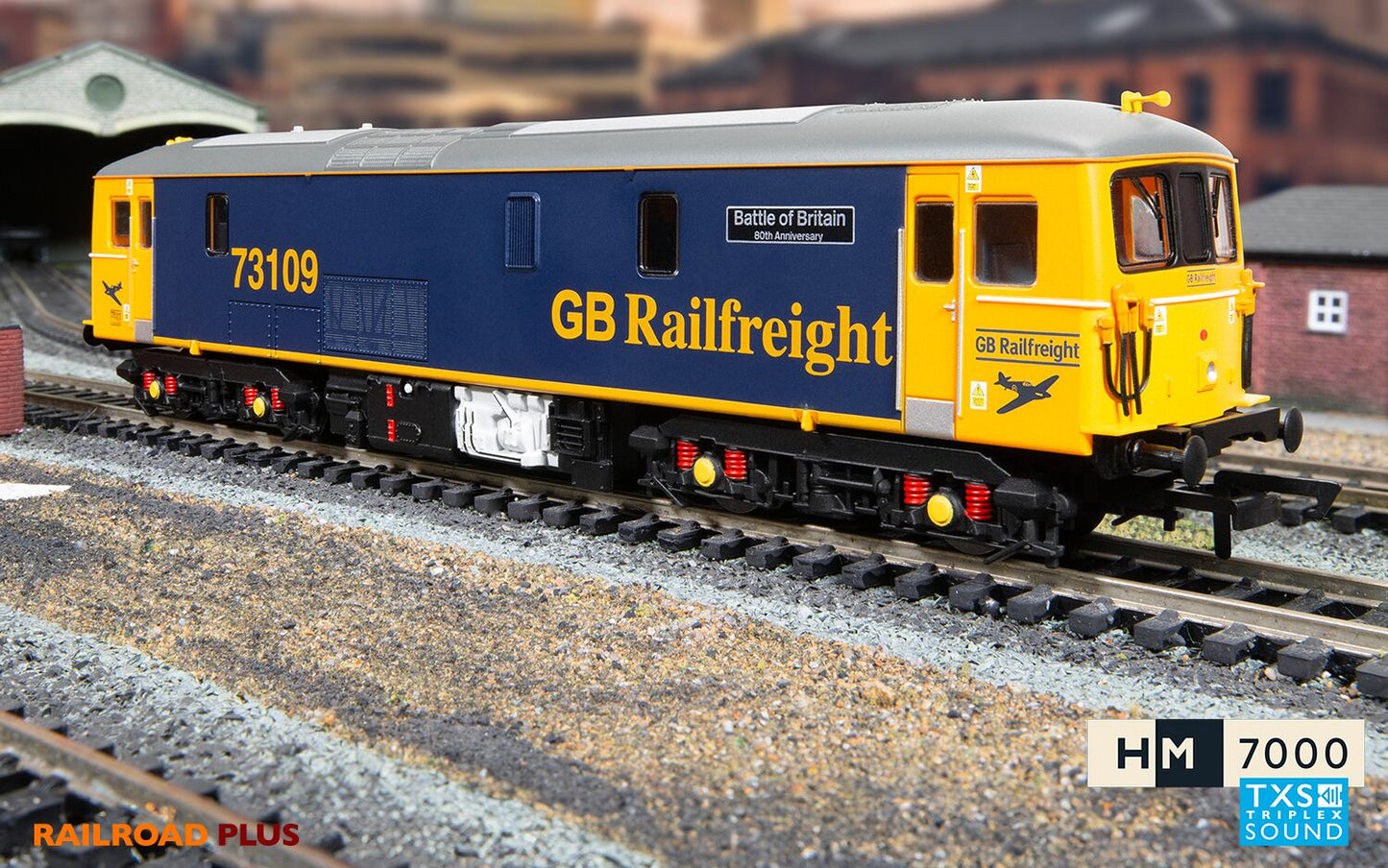 Hornby R30176TXS - GB Railfreight Bo-Bo Class 73 'Battle Of Britain 80th Anniversary' No.73109 (WITH SOUND)