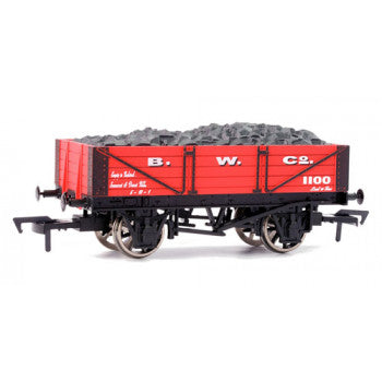 Dapol 4F-040-001 - 4 Plank Wagon B W Co.