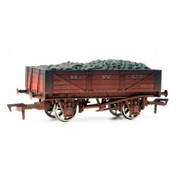 Dapol 4F-040-002 - 4 Plank Wagon B W Co. (Weathered)