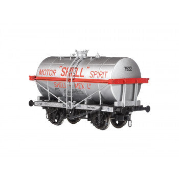 Dapol 4F-058-004 - 14T Tank Wagon Class A Shell Motor Spirit Silver 7522