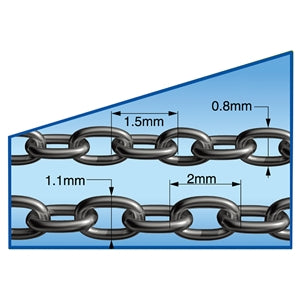 Trumpeter/Master Tools 06624 - 40cm Universal Fine Chain Set (2 types)