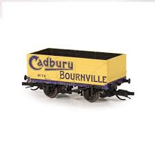 Peco TTR-7014P TT:120 7-Plank Open Wagon, Cadbury