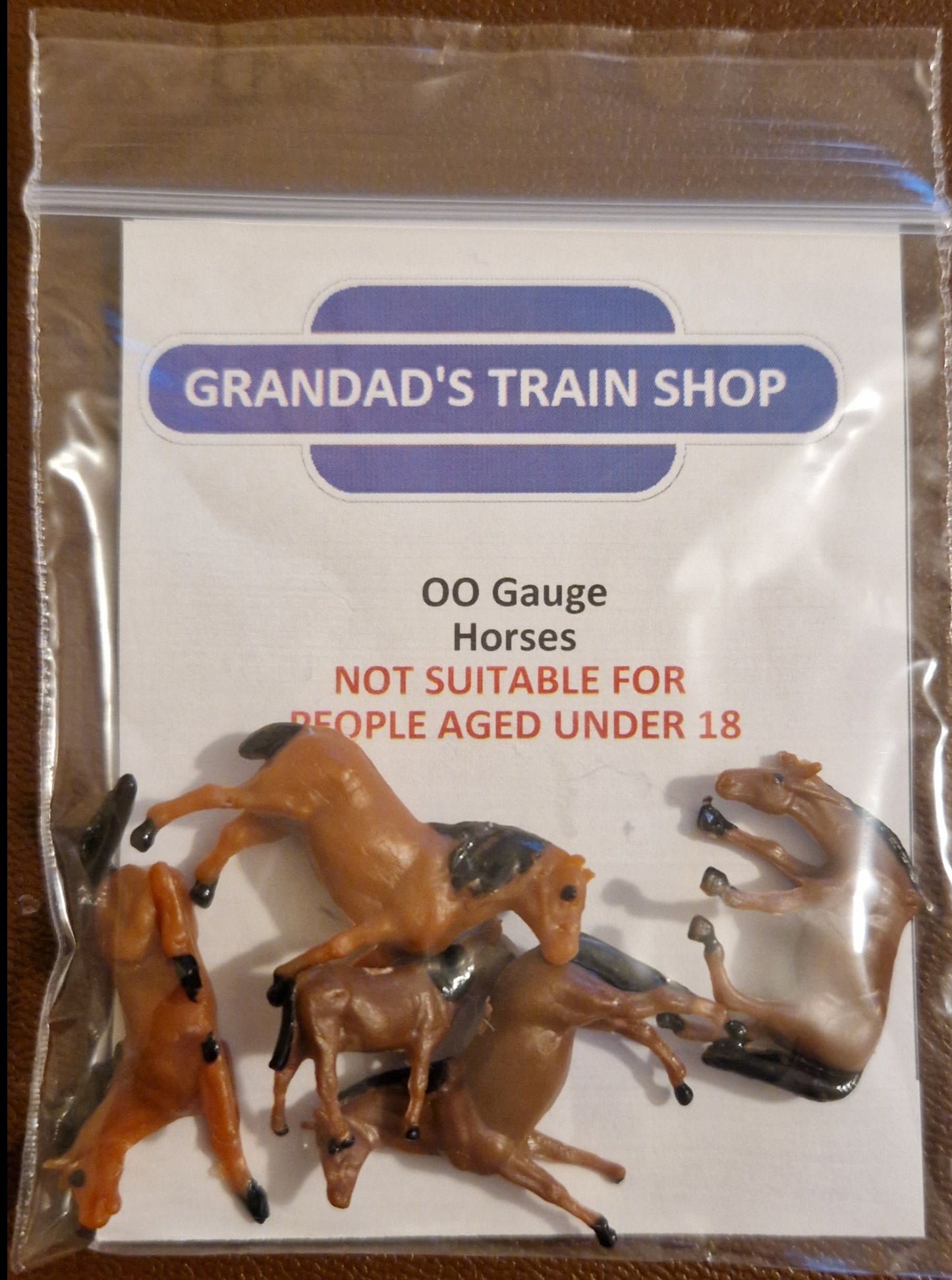 HO/OO Gauge Horses (Bag of 5)