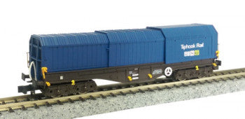 Dapol 2F-039-009 - Telescopic Hood Wagon Tiphook Blue #33 70 0899 046-3