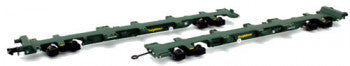 Dapol 2F-044-001 - FEAB Spine Wagon Twin Pack N Freightliner 640707 + 640708