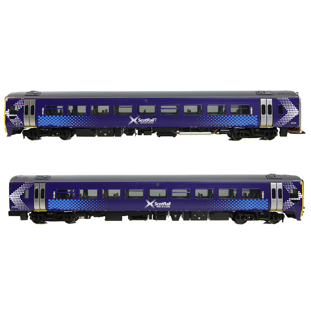 Bachmann 31-498 - Class 158 2-Car DMU 158729 Scotrail Saltire