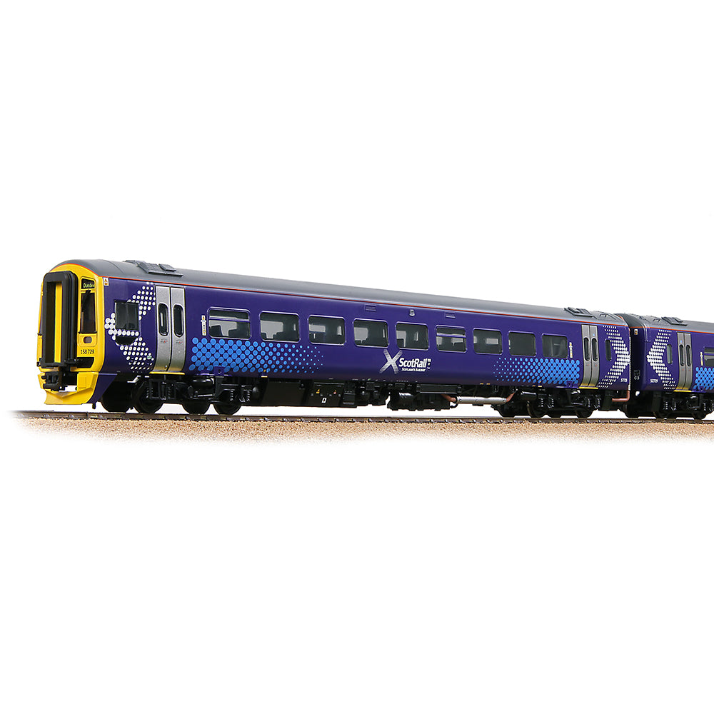 Bachmann 31-498 - Class 158 2-Car DMU 158729 Scotrail Saltire