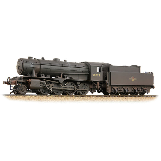 Bachmann 32-259A - WD Austerity 90074 BR Black (Late Crest) [Weathered]