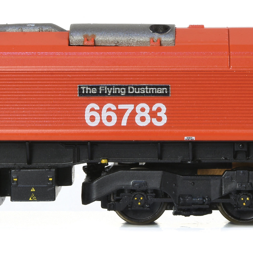 Graham Farish 371-399 - Class 66/7 66783 'The Flying Dustman' BIFFA