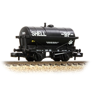 Graham Farish 373-660 - 14 Ton Class B Tank Wagon 'Shell/BP' Black