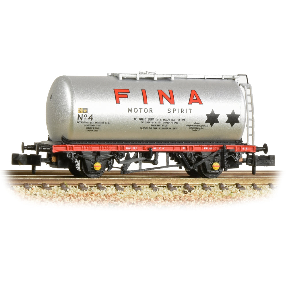 Graham Farish 373-784 - TTA Tank Wagon 'Fina' Silver