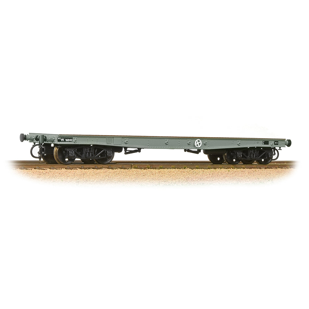 Bachmann 38-727 - Warflat Bogie Flat Wagon in BR  Grey