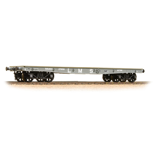 Bachmann 38-741 - War Office 'Parrot' Bogie Wagon in LMS Grey