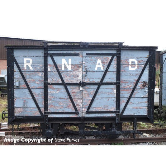 Bachmann Narrow Gauge 393-125 - RNAD Van RNAD Grey