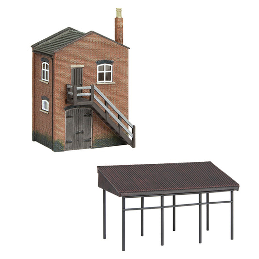 Graham Farish Scenecraft 42-0088 - Industrial Stores and Canopy