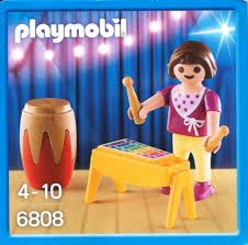 Playmobil 6808 - Girl with Xylophone and Drum